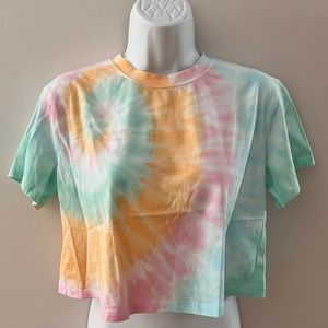 🆕 Women's Short Sleeve Boxy Tie-Dye T-Shirt Stoney Clover Lane x Target XS